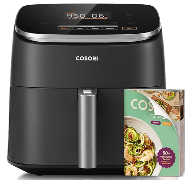 Air fryer on a kitchen counter