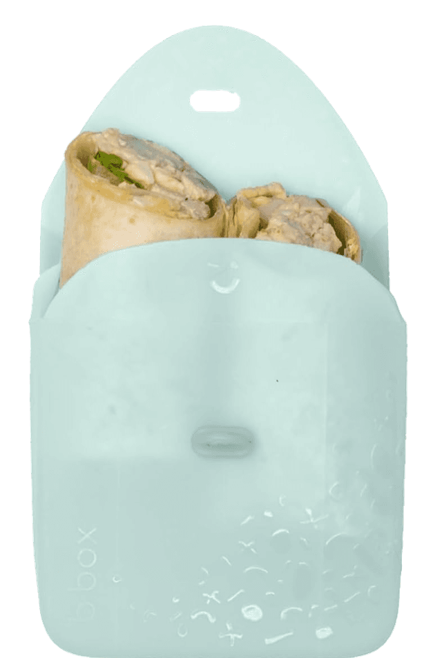 Wrap holder for portable lunches