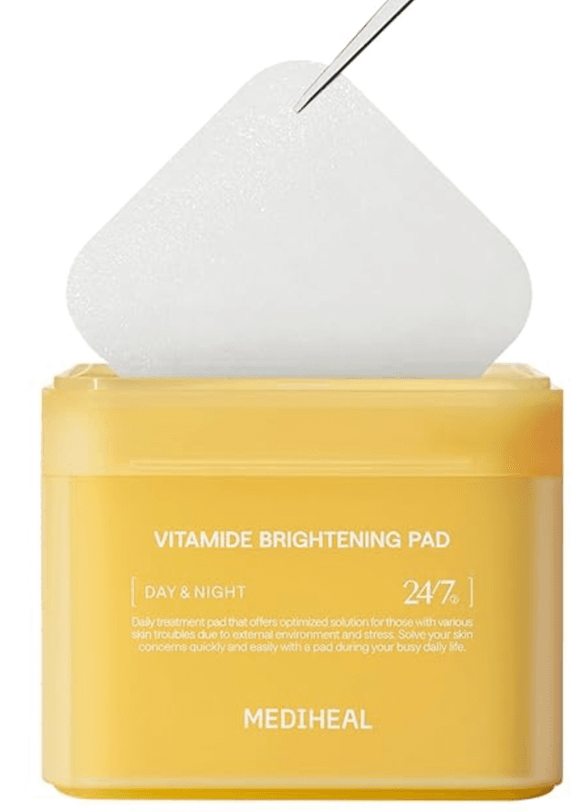 Mediheal hydrating toner bottle and texture shot